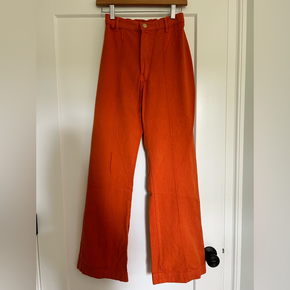 Big Bud Press Western Pants, Size XS, Burnt Orange